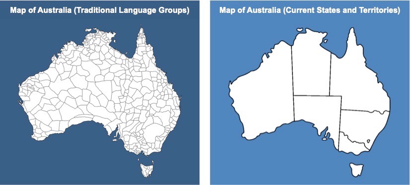 australia map